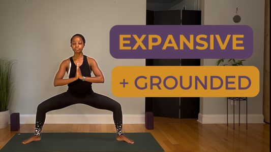 Erica Rascon offers free online yoga classes on YouTube under Deeply Rooted Wellness + Yoga brand.